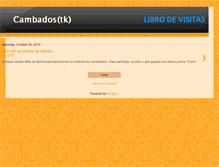 Tablet Screenshot of cambadostk.blogspot.com