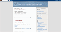 Desktop Screenshot of faithvan.blogspot.com