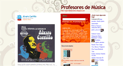 Desktop Screenshot of losprofesdemusica.blogspot.com