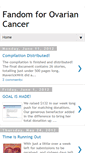 Mobile Screenshot of fandomforovariancancer.blogspot.com