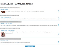 Tablet Screenshot of kinkyadvice.blogspot.com