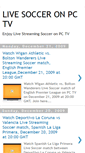 Mobile Screenshot of live-soccer-pctv-link.blogspot.com
