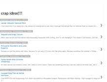 Tablet Screenshot of crapideas-sensiblenisha.blogspot.com