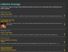 Tablet Screenshot of chicagoplays.blogspot.com