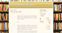 Desktop Screenshot of fuitedanslesidees.blogspot.com