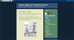 Desktop Screenshot of esgrimaantiguadelprincipadodeasturias.blogspot.com