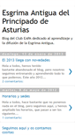Mobile Screenshot of esgrimaantiguadelprincipadodeasturias.blogspot.com
