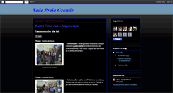 Desktop Screenshot of iurdpraiagrande.blogspot.com