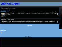 Tablet Screenshot of iurdpraiagrande.blogspot.com