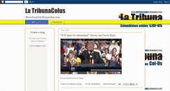 Desktop Screenshot of latribunacolus.blogspot.com