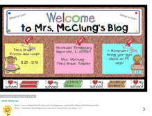 Tablet Screenshot of mcclungsmessages.blogspot.com