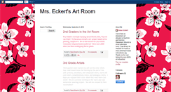 Desktop Screenshot of mrseckertsartroom.blogspot.com