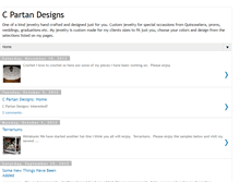 Tablet Screenshot of cpartandesigns.blogspot.com