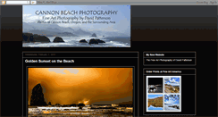 Desktop Screenshot of cannonbeachphotography.blogspot.com