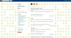 Desktop Screenshot of larryanderson1208.blogspot.com