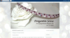 Desktop Screenshot of pengantinsewa.blogspot.com