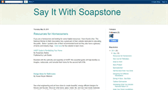 Desktop Screenshot of gardenstatesoapstone.blogspot.com