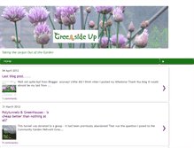 Tablet Screenshot of greensideupveg.blogspot.com