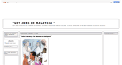 Desktop Screenshot of nurse2malaysia.blogspot.com