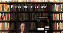 Desktop Screenshot of epistemenodoxa.blogspot.com