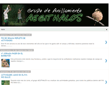 Tablet Screenshot of grupoaegithalos.blogspot.com