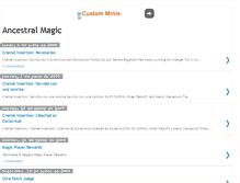 Tablet Screenshot of ancestralmagic.blogspot.com