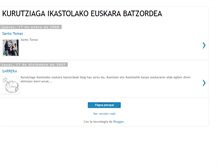 Tablet Screenshot of kurutziagaeuskara.blogspot.com