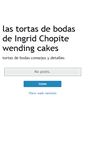 Mobile Screenshot of las-tortas-de-ingrid.blogspot.com