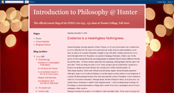 Desktop Screenshot of hunter-philo101.blogspot.com