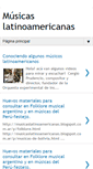 Mobile Screenshot of musicaslatinoamericanas.blogspot.com