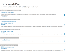 Tablet Screenshot of loscrucesdelsur.blogspot.com