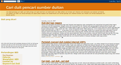 Desktop Screenshot of cari-sumber-duit.blogspot.com