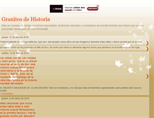 Tablet Screenshot of granitosdehistoria.blogspot.com