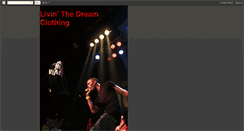 Desktop Screenshot of livinthedreamclothing.blogspot.com