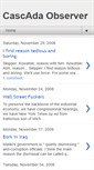 Mobile Screenshot of cascadaobserver.blogspot.com