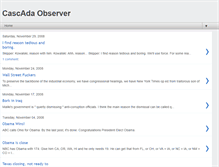 Tablet Screenshot of cascadaobserver.blogspot.com