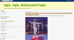 Desktop Screenshot of bollywoodfugly.blogspot.com