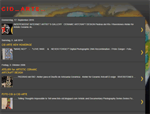 Tablet Screenshot of cid-arte.blogspot.com