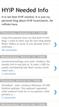 Mobile Screenshot of hyipneededinfo.blogspot.com
