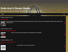 Tablet Screenshot of dolladreamstudio.blogspot.com