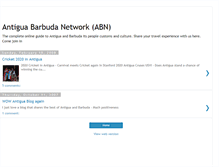Tablet Screenshot of antiguabarbudanetwork.blogspot.com