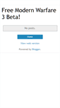Mobile Screenshot of freemw3-beta.blogspot.com