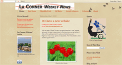 Desktop Screenshot of laconnernews.blogspot.com