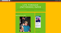 Desktop Screenshot of lifethroughprintedpaper.blogspot.com