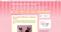 Desktop Screenshot of bloomingcakepops.blogspot.com