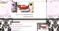 Desktop Screenshot of ilovelensshop.blogspot.com