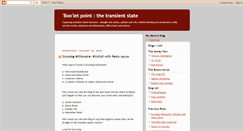 Desktop Screenshot of booletpoint.blogspot.com