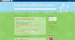 Desktop Screenshot of hojemaeefilhavaoassim.blogspot.com