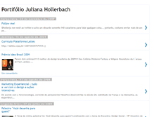 Tablet Screenshot of julianahollerbach.blogspot.com