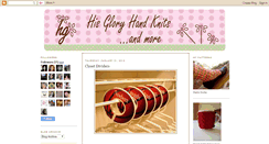 Desktop Screenshot of hisgloryhandknits.blogspot.com